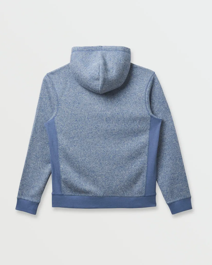 Quiksilver Keller Hoodie - China Blue Chn sold by Sun Diego Boardshops product image thumbnail 2