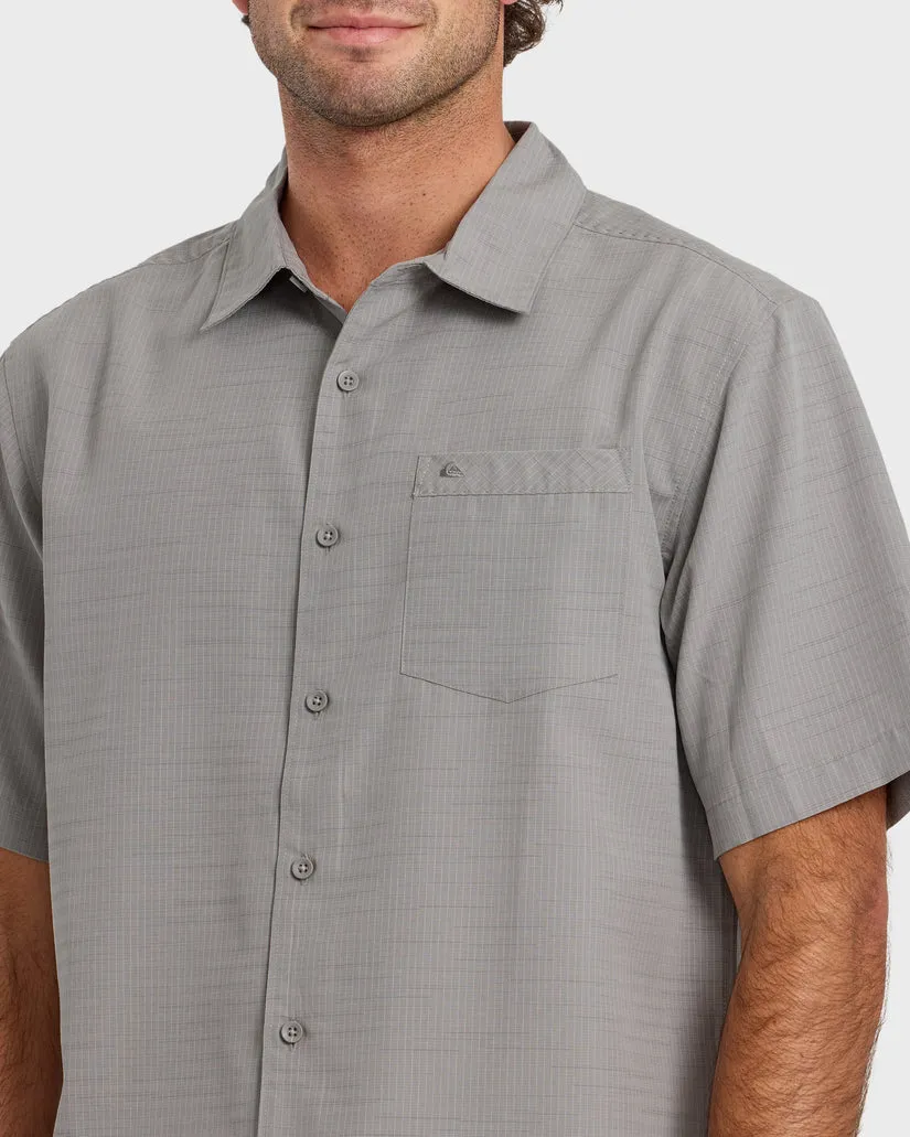 Quiksilver Waterman Centinela Premium Anti-Wrinkle Shirt - Grey sold by Sun Diego Boardshops product image thumbnail 3