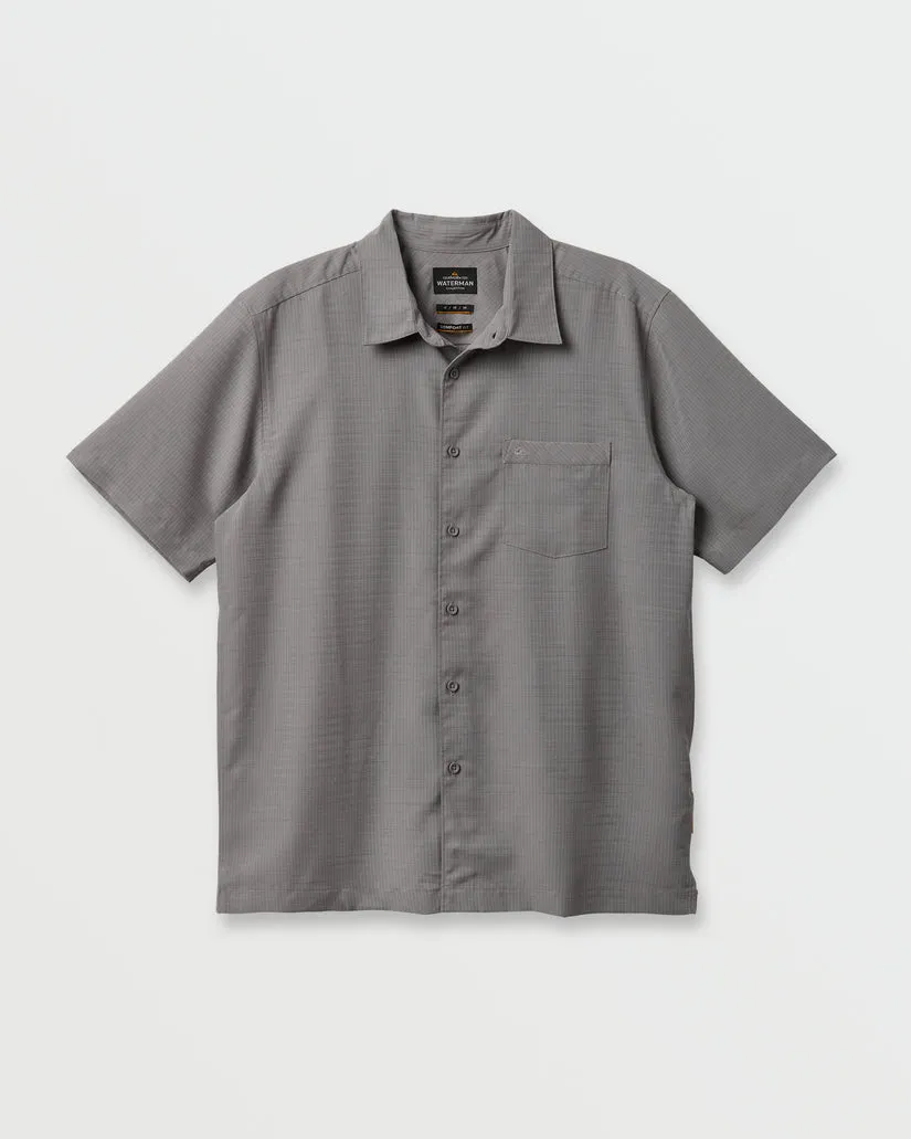 Quiksilver Waterman Centinela Premium Anti-Wrinkle Shirt - Grey sold by Sun Diego Boardshops product image thumbnail 4