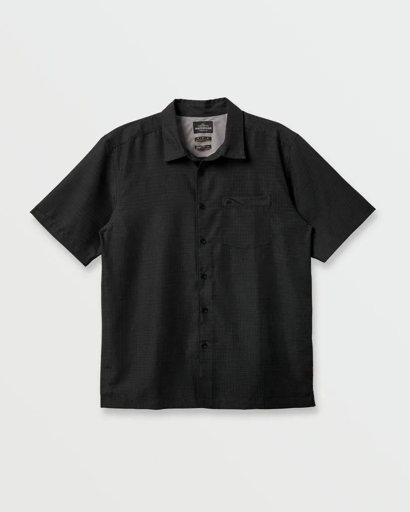 Quiksilver Waterman Centinela Premium Anti-Wrinkle Shirt - Black sold by Sun Diego Boardshops product image thumbnail 4