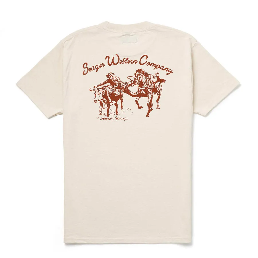 Seager Los Rios Tee - Vintage White sold by Sun Diego Boardshops