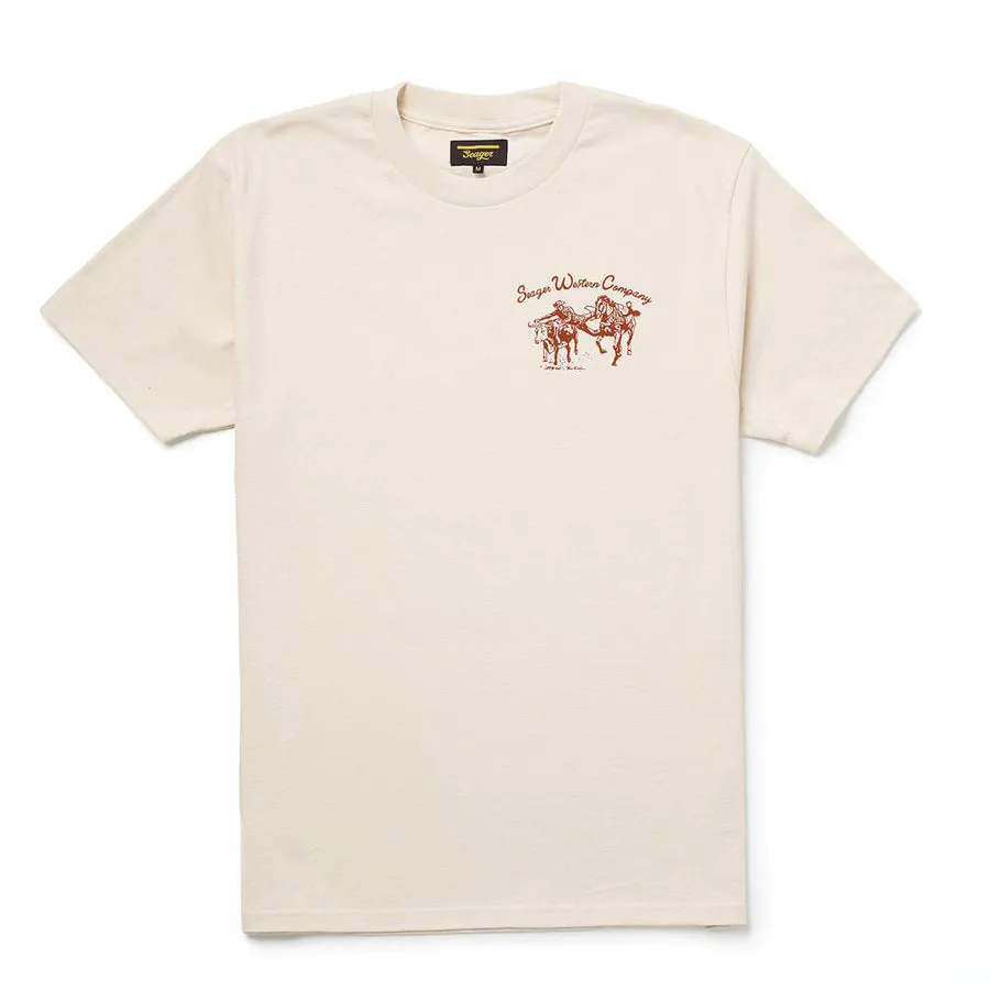 Seager Los Rios Tee - Vintage White sold by Sun Diego Boardshops product image thumbnail 2