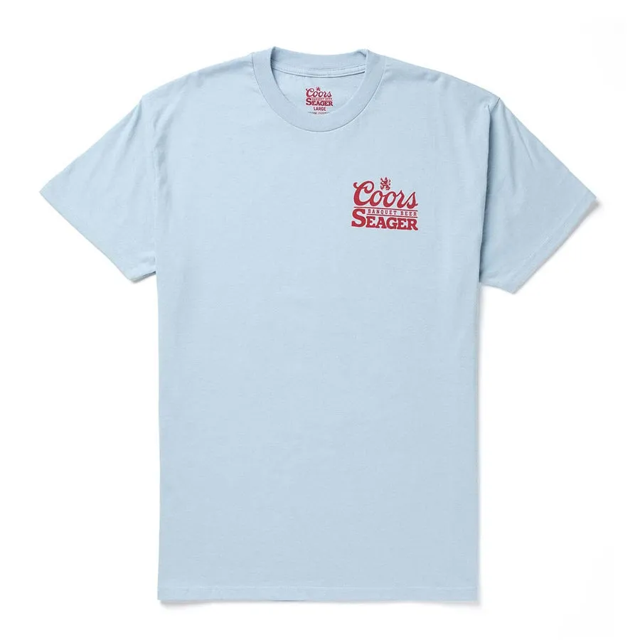 Seager Seager X Coors Banquet Bumper Tee - Blue sold by Sun Diego Boardshops product image thumbnail 2