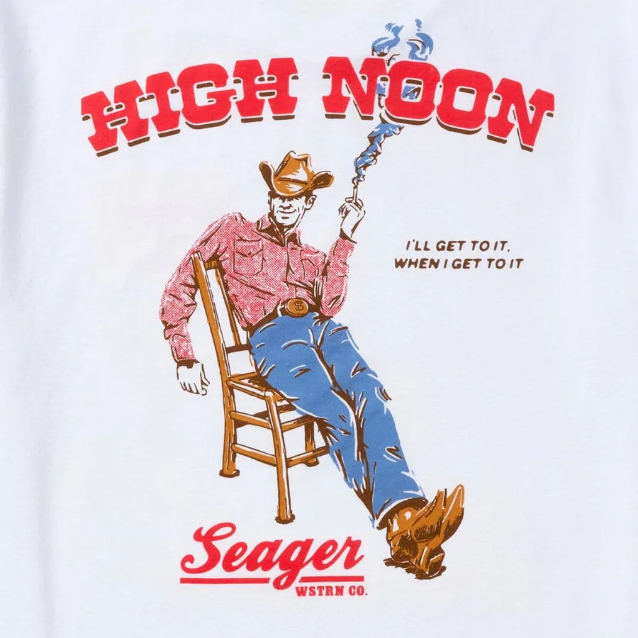 Seager High Noon Tee - White sold by Sun Diego Boardshops product image thumbnail 3
