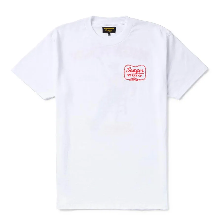 Seager High Noon Tee - White sold by Sun Diego Boardshops product image thumbnail 2