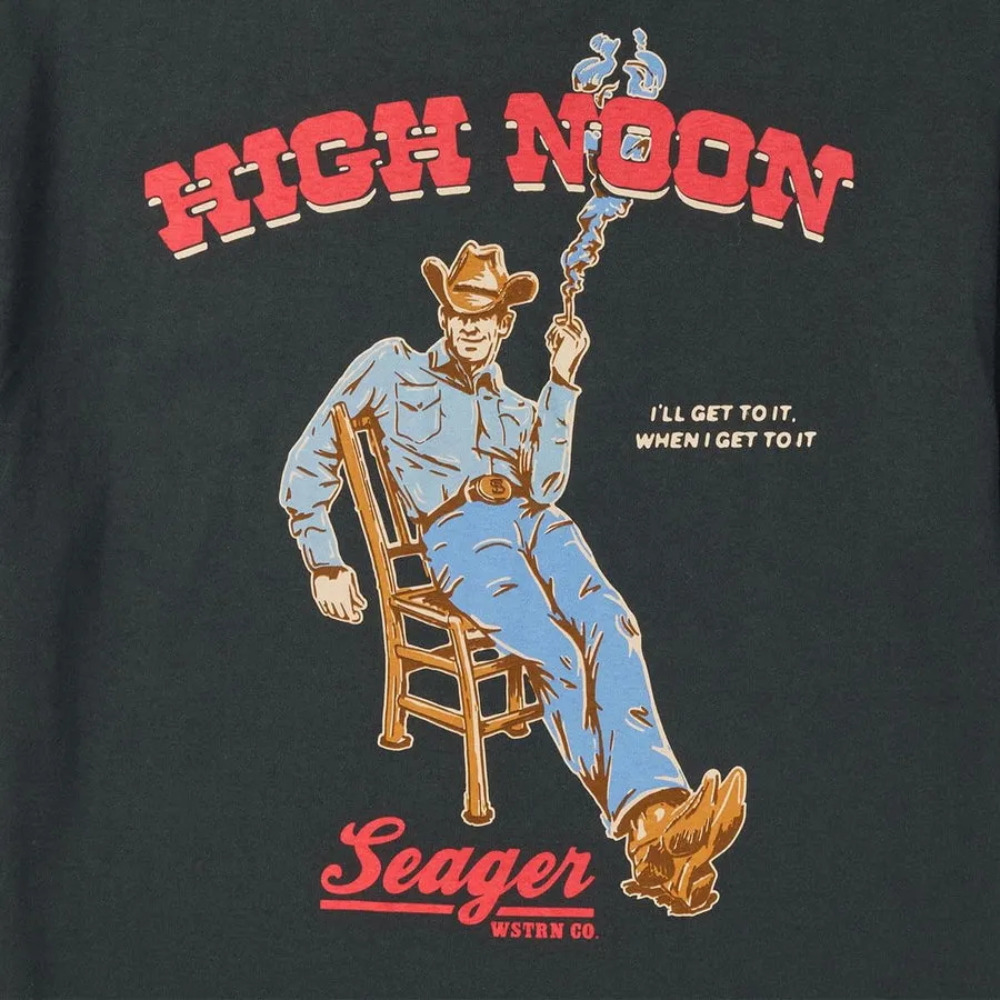 Seager High Noon Tee - Vintage Black sold by Sun Diego Boardshops product image thumbnail 3