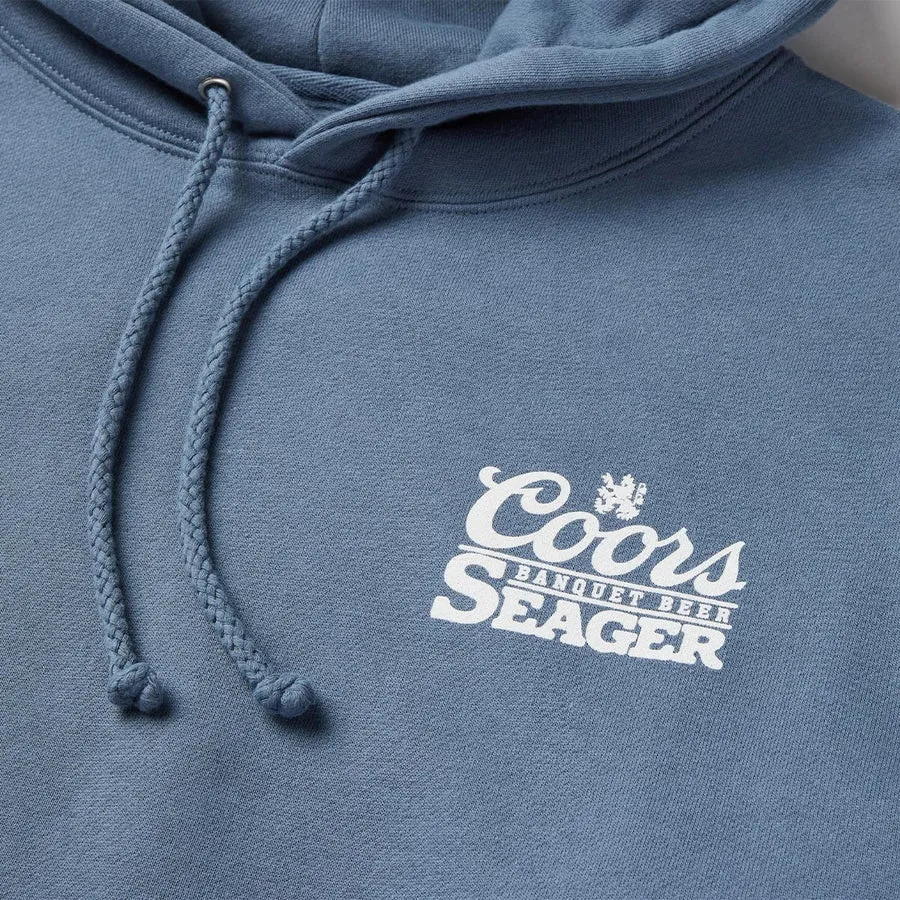 Seager Seager X Coors Banquet Bumper Hoodie - Blue sold by Sun Diego Boardshops product image thumbnail 3