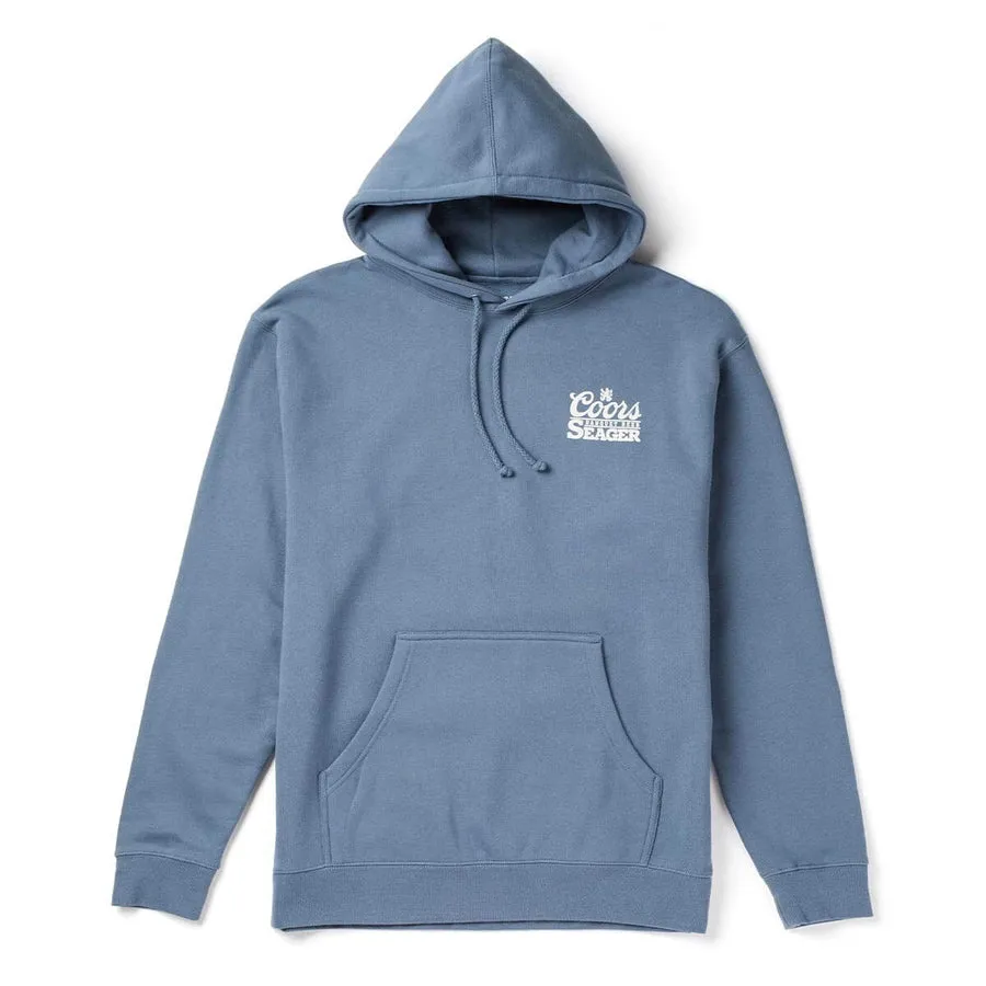 Seager Seager X Coors Banquet Bumper Hoodie - Blue sold by Sun Diego Boardshops product image thumbnail 2