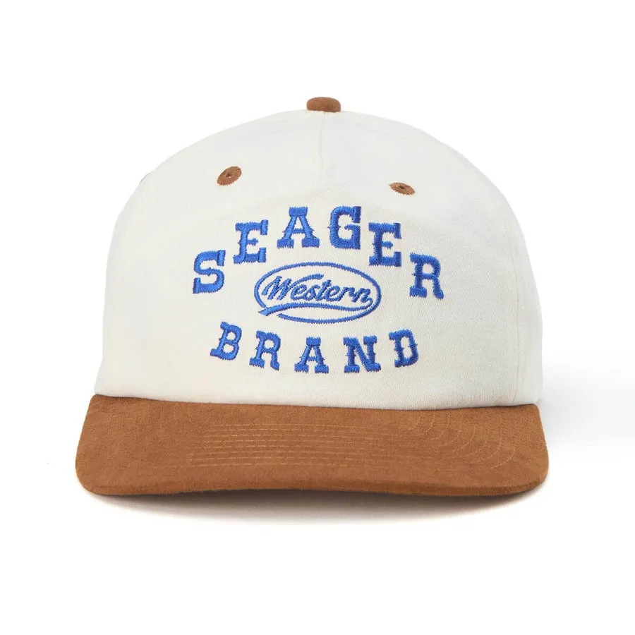 Seager Saloon Snapback - Cream/Brown sold by Sun Diego Boardshops product image thumbnail 2