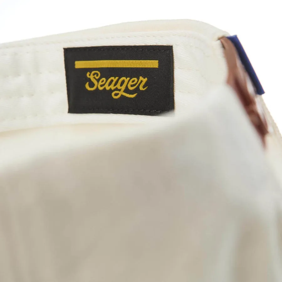 Seager Saloon Snapback - Cream/Brown sold by Sun Diego Boardshops product image thumbnail 4