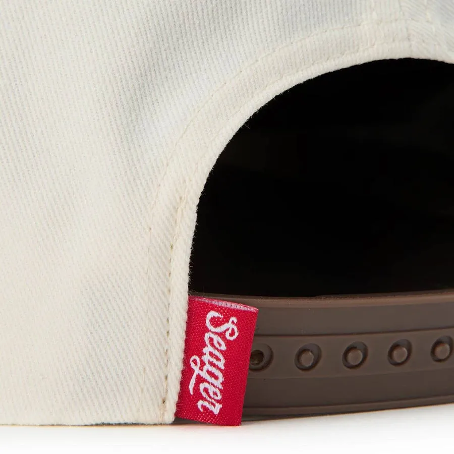 Seager Rodeo Snapback - Cream/Brown sold by Sun Diego Boardshops product image thumbnail 5