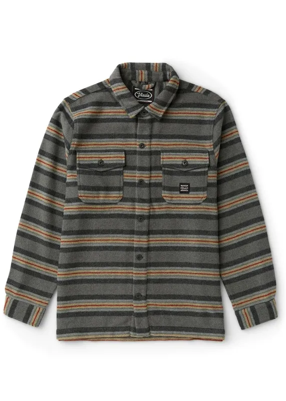 Vissla Westcoast Heavy Weight Overshirt - Phantom sold by Sun Diego Boardshops