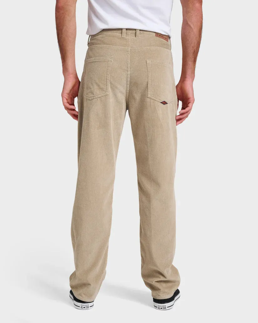 Quiksilver Landers Cord Pants - Twill sold by Sun Diego Boardshops product image thumbnail 2