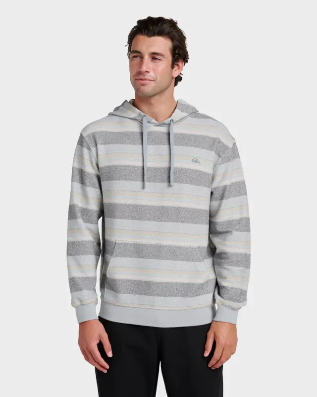 Quiksilver Great Otway Sweatshirt - Quarry Sje0 sold by Sun Diego Boardshops