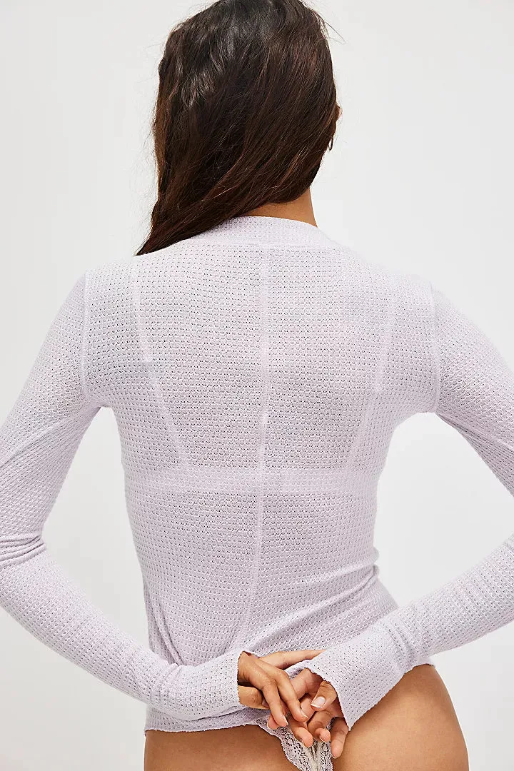 Free People Going Places Cardi - Lavender Ice sold by Sun Diego Boardshops product image thumbnail 2