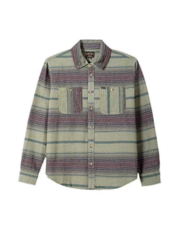 Dark Seas Summit Shirt - Brown/Olive sold by Sun Diego Boardshops