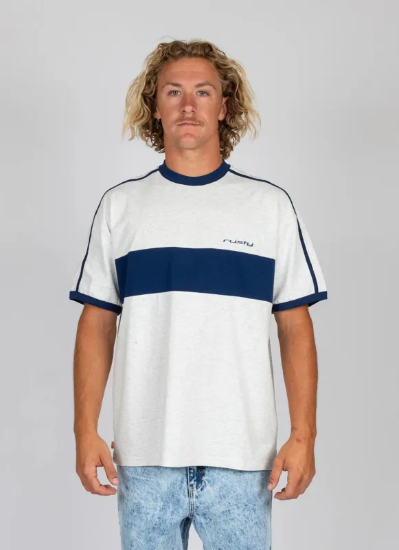 Rusty Super Shaolin Short Sleeve Tee - Athletic Heather sold by Sun Diego Boardshops