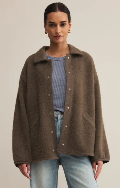 Z-Supply Bronx Sweater Knit Jacket - Tavern sold by Sun Diego Boardshops