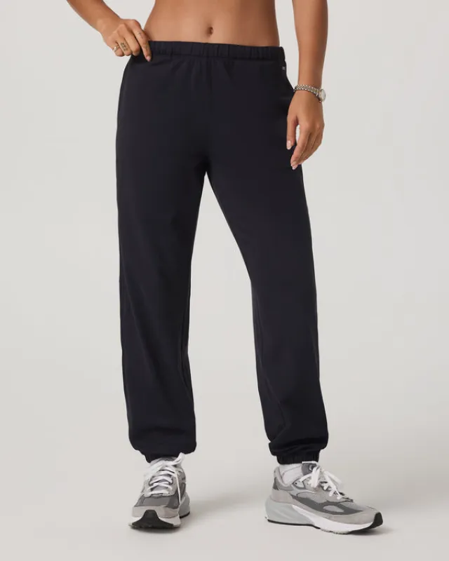 Vuori Halo Modern Sweatpant - Solid Black sold by Sun Diego Boardshops