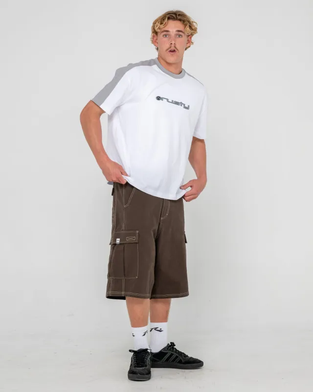 Rusty Weapon Short Sleeve Tee - White sold by Sun Diego Boardshops