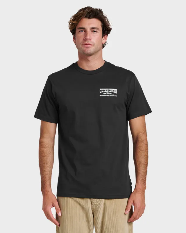 Quiksilver Wild West Classic T-Shirt - Black sold by Sun Diego Boardshops