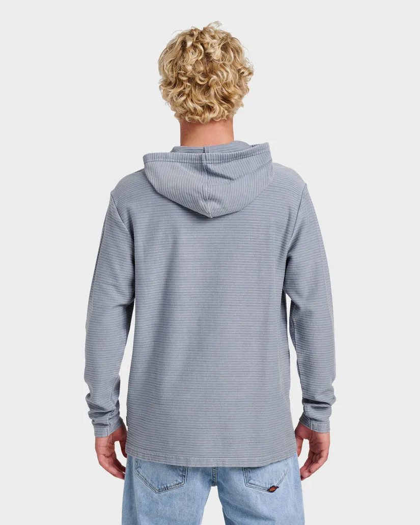 Quiksilver Alamitos Long Sleeve Hood - China Blue Chn sold by Sun Diego Boardshops product image thumbnail 2