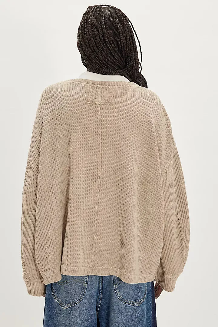 Free People Dawson Pocket Thermal - Smoothe Stone sold by Sun Diego Boardshops product image thumbnail 2