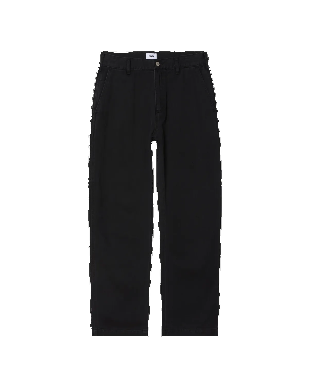 Obey Hardwork Carpenter Denim - Black Faded Wash sold by Sun Diego Boardshops