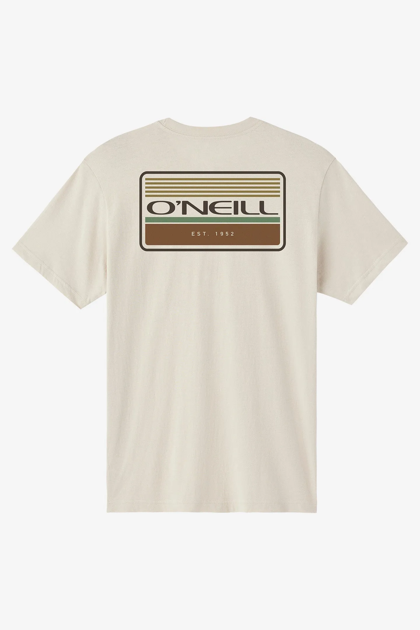 O`Neill Banner Standard Fit Tee - Lt Khaki sold by Sun Diego Boardshops
