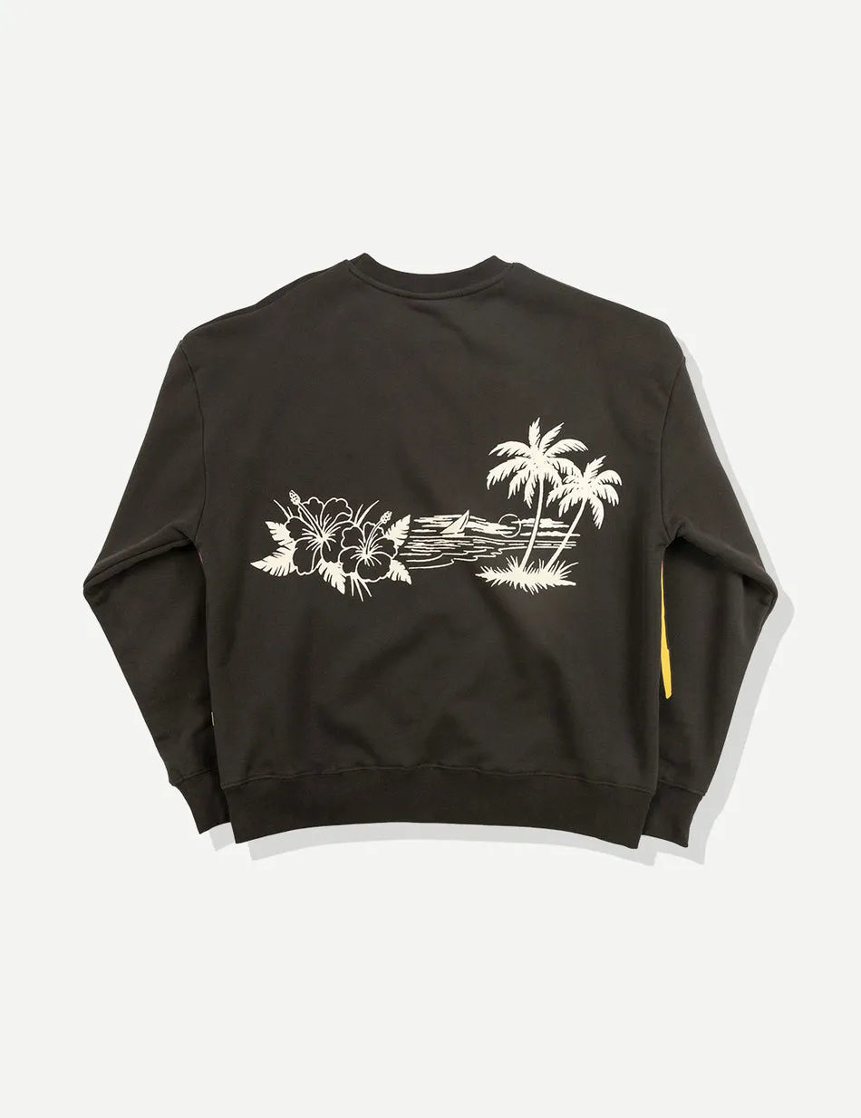 Duvin Beach Club Crew Fleece - Black sold by Sun Diego Boardshops product image thumbnail 2
