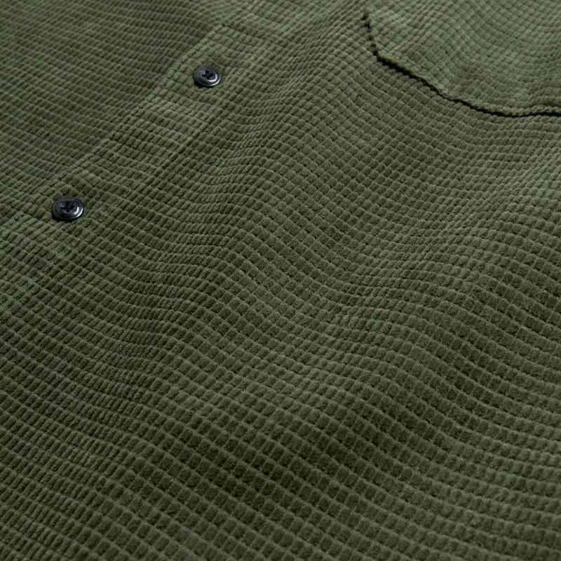 Volcom Fostered Chest Pocket Long Sleeve - Dark Olive sold by Sun Diego Boardshops product image thumbnail 4