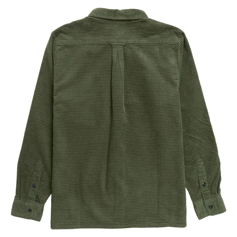 Volcom Fostered Chest Pocket Long Sleeve - Dark Olive sold by Sun Diego Boardshops product image thumbnail 2
