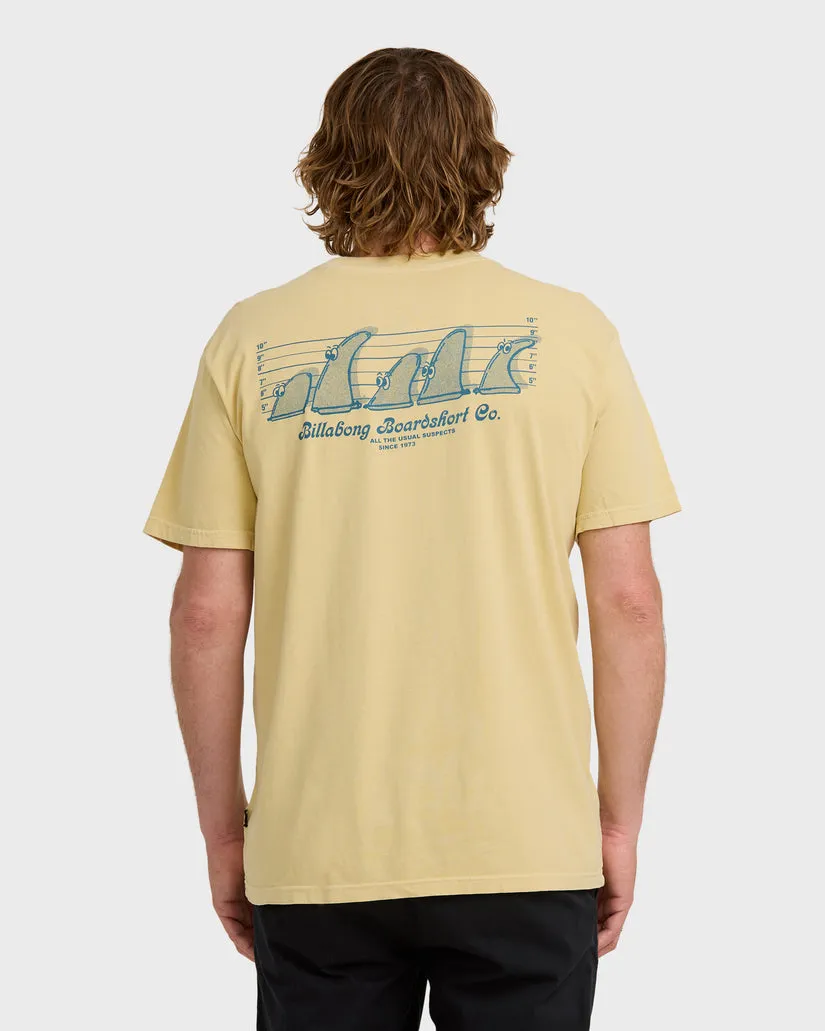 Billabong Suspects Premium Ww Short Sleeve T-Shirt - Golden Yellow sold by Sun Diego Boardshops