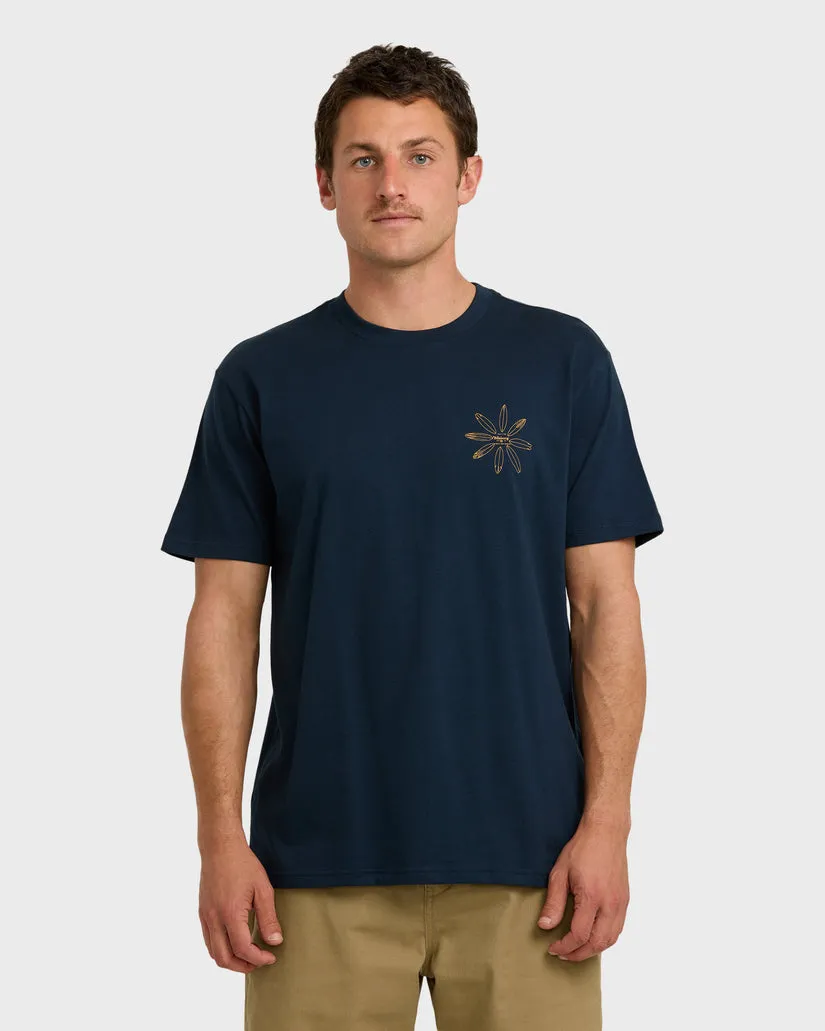 Billabong Quiver Premium Short Sleeve T-Shirt - Navy sold by Sun Diego Boardshops product image thumbnail 2