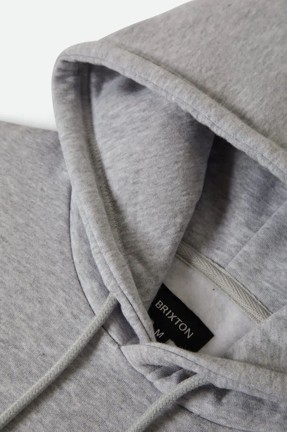 Brixton Genuine Quality Hoodie - Heather Grey sold by Sun Diego Boardshops product image thumbnail 3