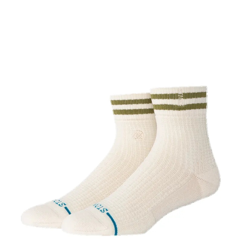 Stance Butter Blend Quarter Mid Cushion Socks - Ivory sold by Sun Diego Boardshops