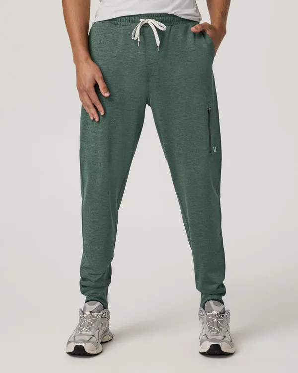 Vuori Sunday Performance Jogger - Agate Green Heather sold by Sun Diego Boardshops
