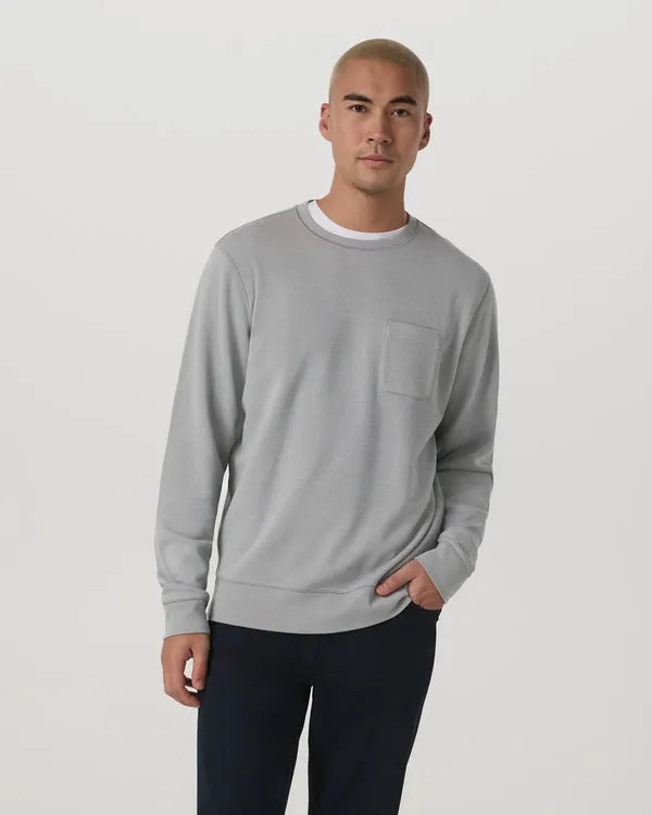 Vuori Jeffreys Crew 2.0 - Grey sold by Sun Diego Boardshops