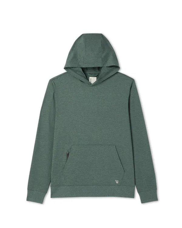 Vuori Sunday Hoodie 2.0 - Agate Green Heather sold by Sun Diego Boardshops product image thumbnail 4
