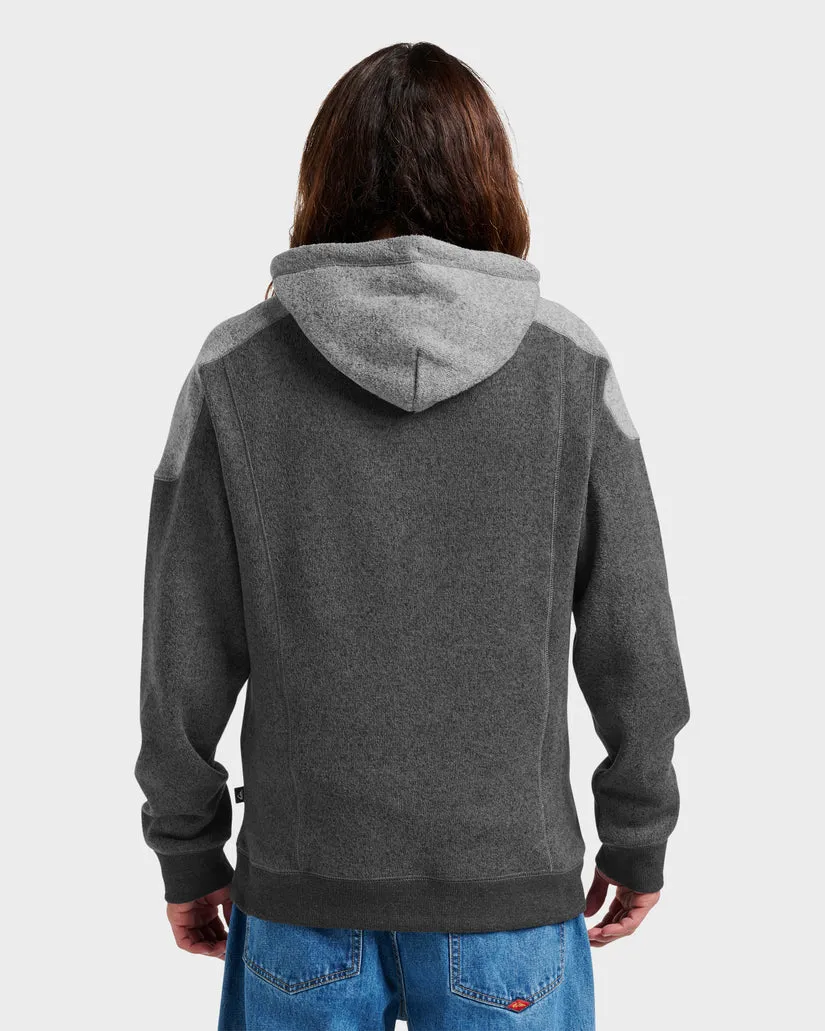 Quiksilver Keller Zip Hoodie - Black Heather sold by Sun Diego Boardshops product image thumbnail 4