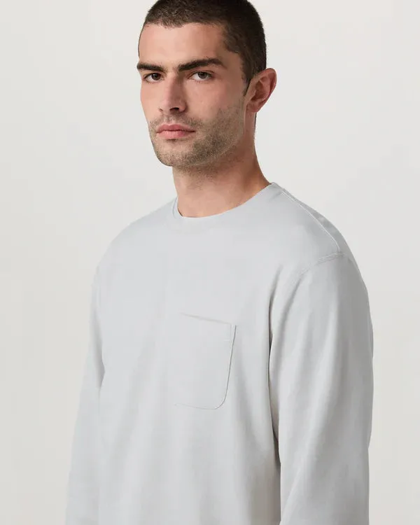 Vuori Jeffreys Crew 2.0 - Winter Grey Heather sold by Sun Diego Boardshops product image thumbnail 2