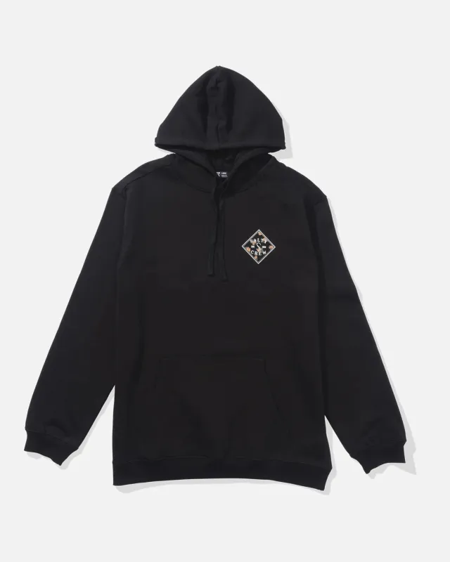 Salty Crew Tippet Fill Fleece Hoodie - Black sold by Sun Diego Boardshops
