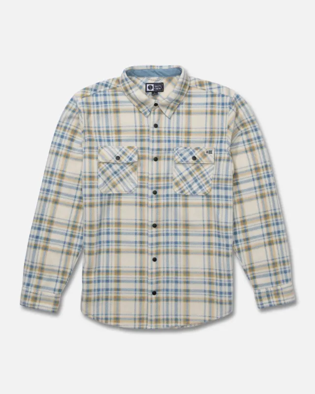 Salty Crew Swellter Polar Shirt - Birch sold by Sun Diego Boardshops