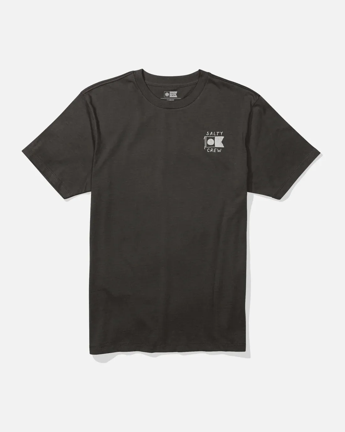 Salty Crew Call Sign Tee - Black sold by Sun Diego Boardshops product image thumbnail 2
