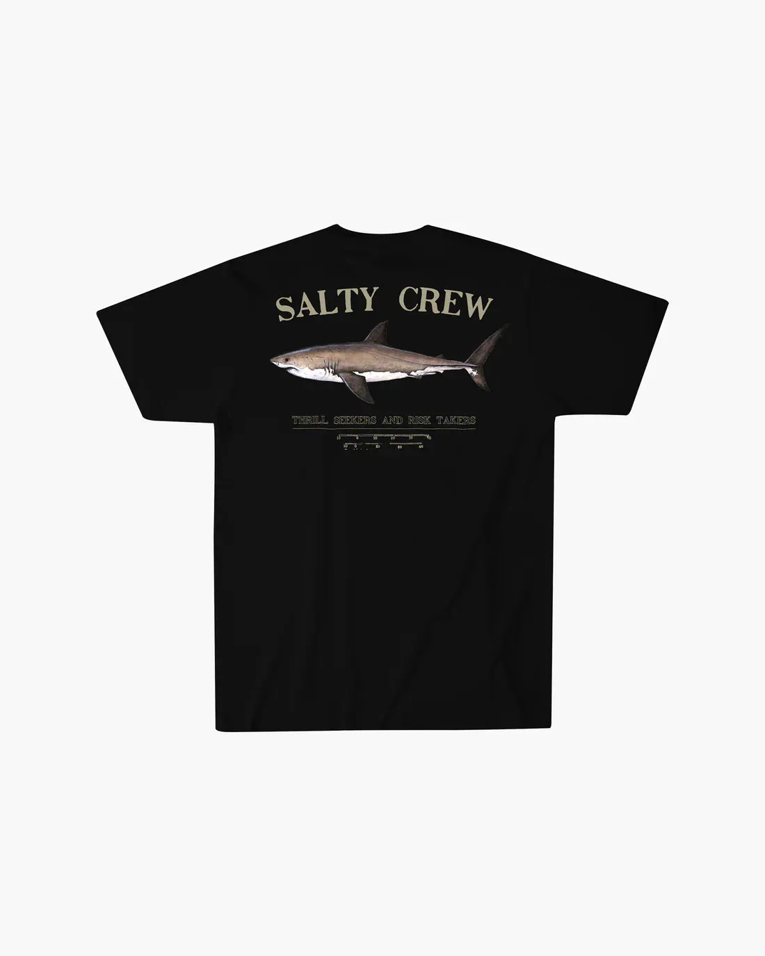 Salty Crew Bruce Tee - Black sold by Sun Diego Boardshops product image thumbnail 4