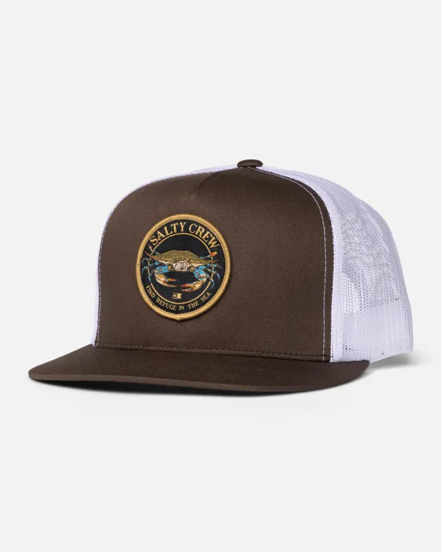 Salty Crew Jimmy Trucker - Brown sold by Sun Diego Boardshops