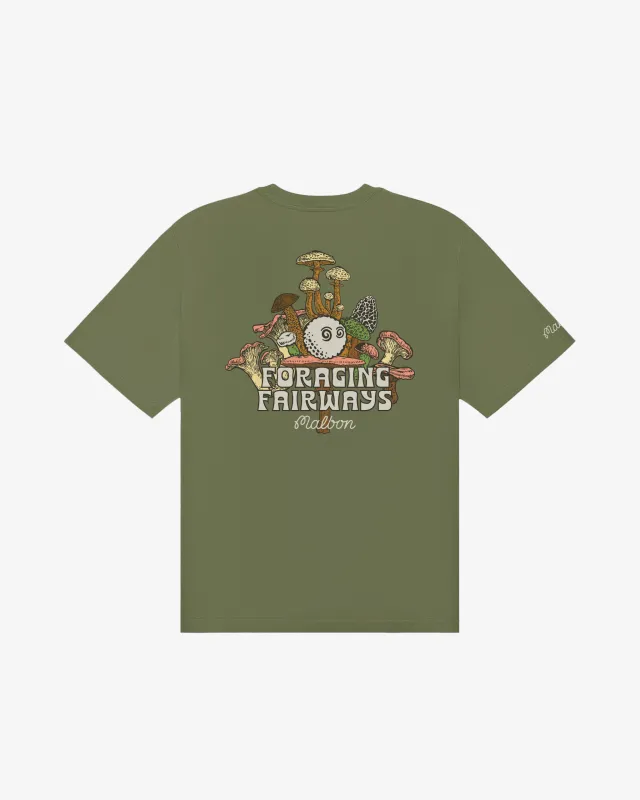 Malbon Bermuda Foraging Tee - Olivine made by Malbon