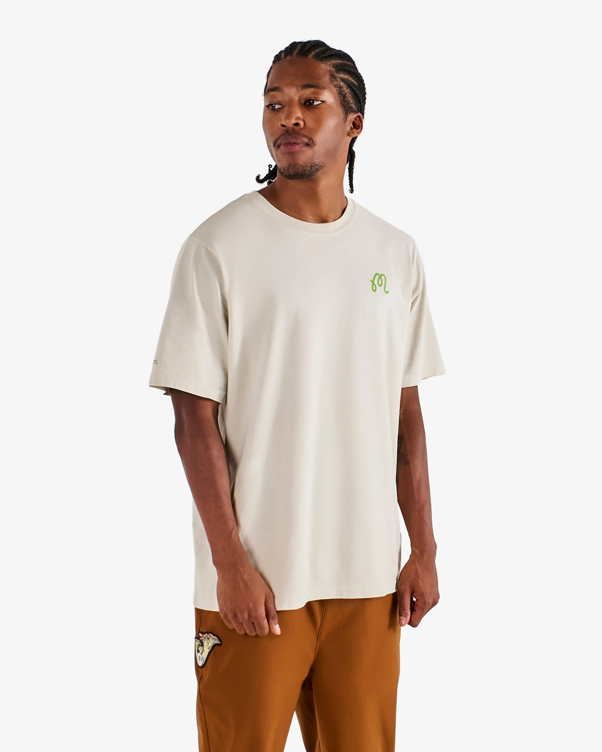 Malbon Bermuda Foraging Tee - Ivory sold by Sun Diego Boardshops product image thumbnail 2