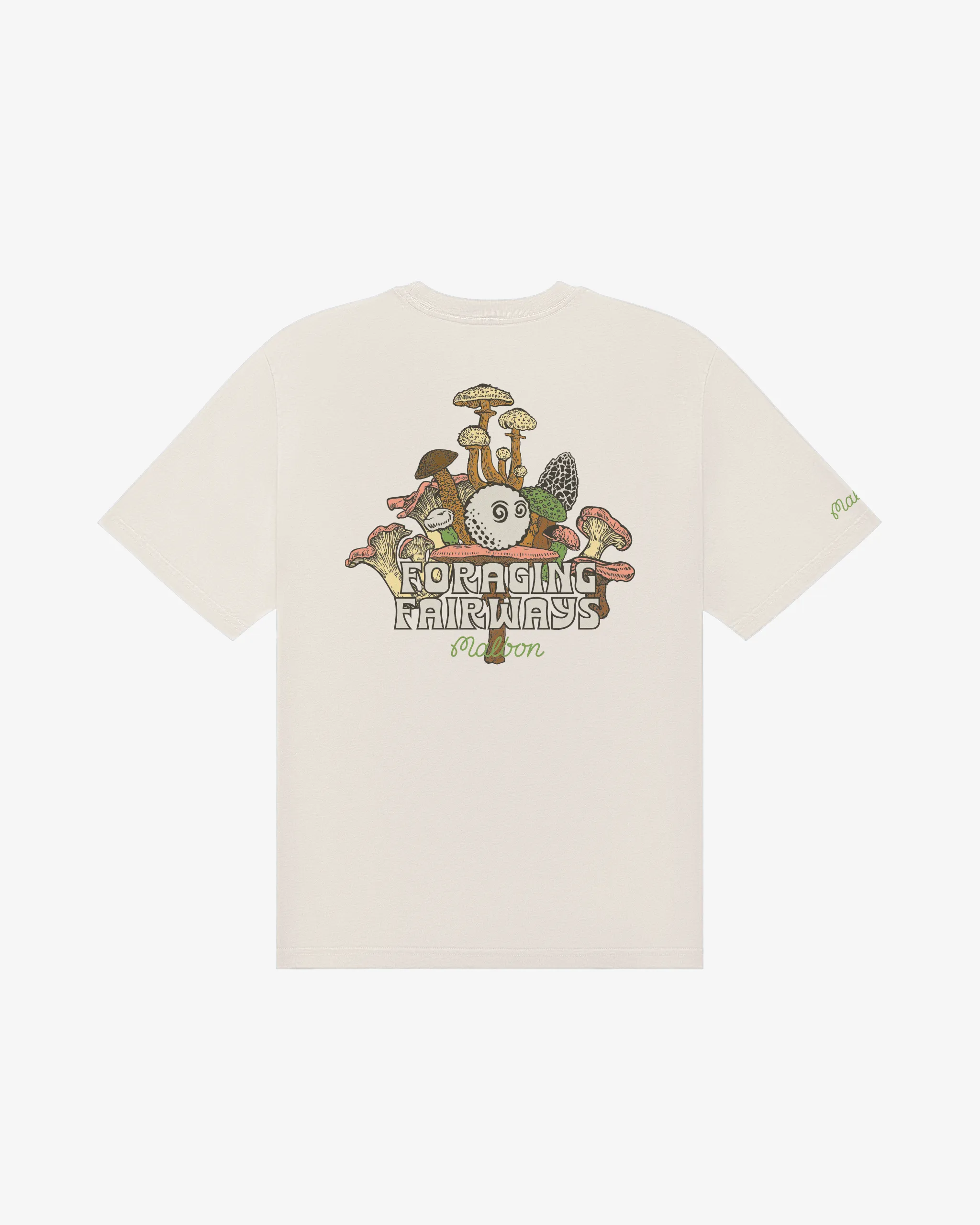 Malbon Bermuda Foraging Tee - Ivory sold by Sun Diego Boardshops
