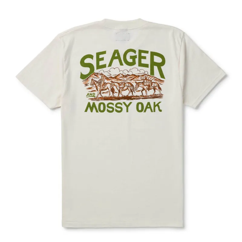 Seager X Mossy Oak Pack Out Tee - Vintage White sold by Sun Diego Boardshops